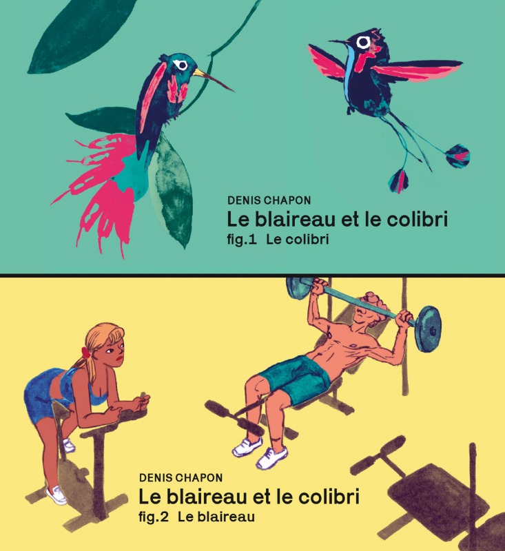 Le blai­reau et le coli­bri (플립북)