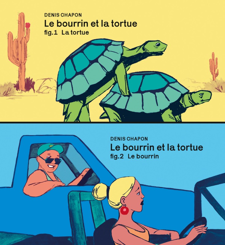Le bour­rin et la tortue (플립북)